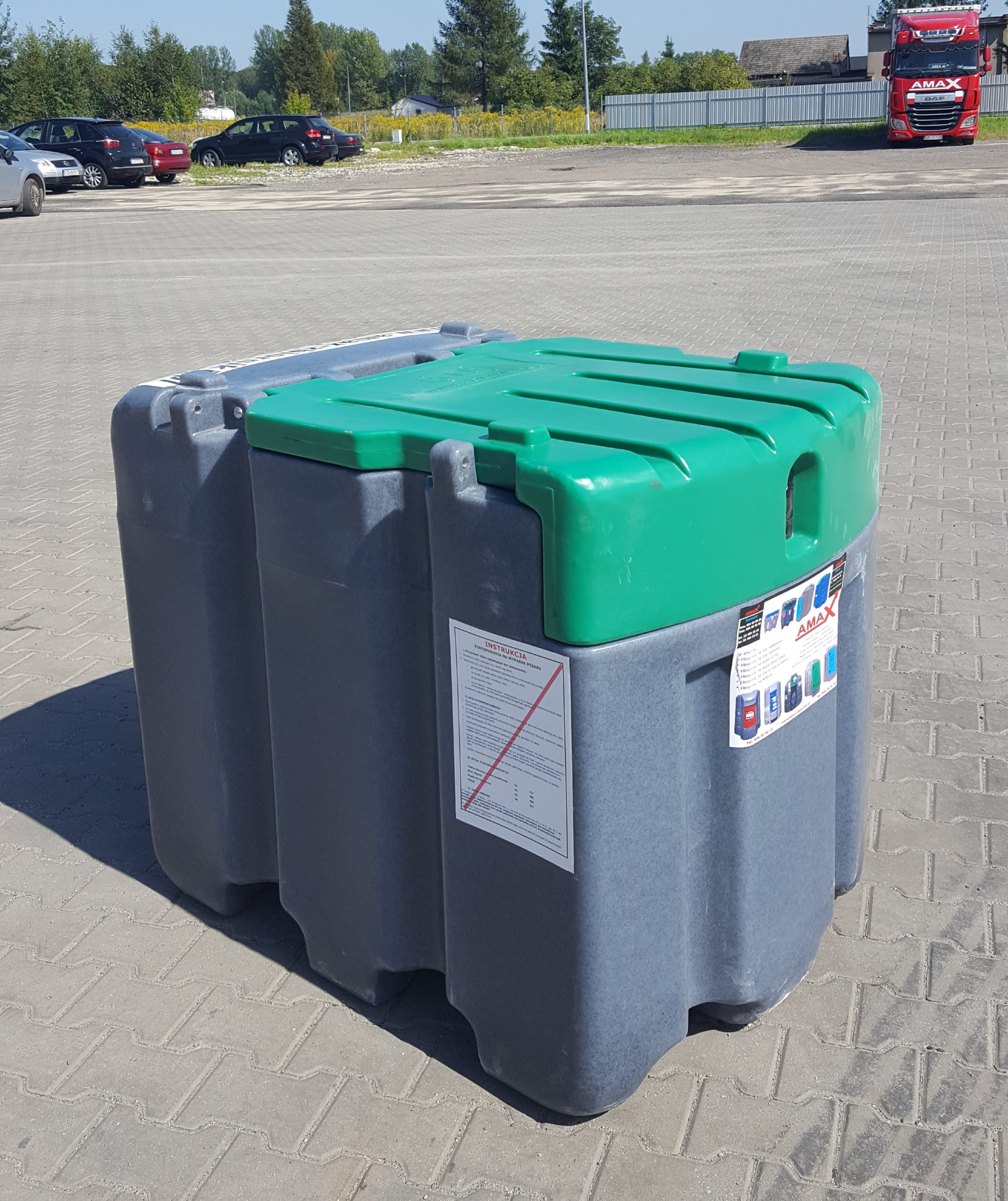ZBIORNIK NA PALIWO 600 L Mobilny JFC AMAX ZBIORNIK NA PALIWO 600 L Mobilny JFC AMAX