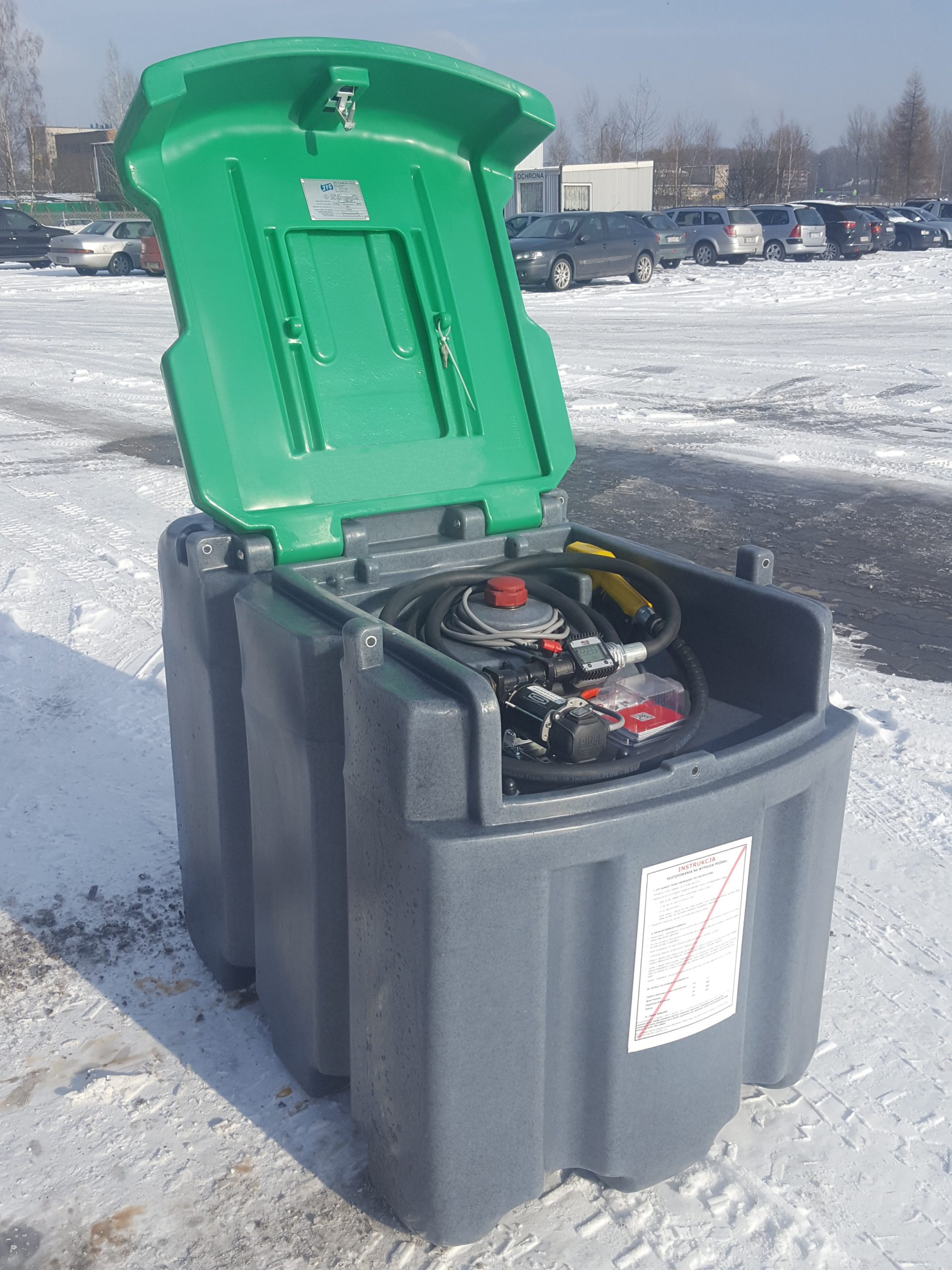 ZBIORNIK NA PALIWO 600 L PRO Mobilny JFC AMAX ZBIORNIK NA PALIWO 600 L PRO Mobilny JFC AMAX
